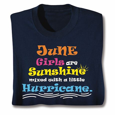 Personalized Your Month Sunshine Shirts