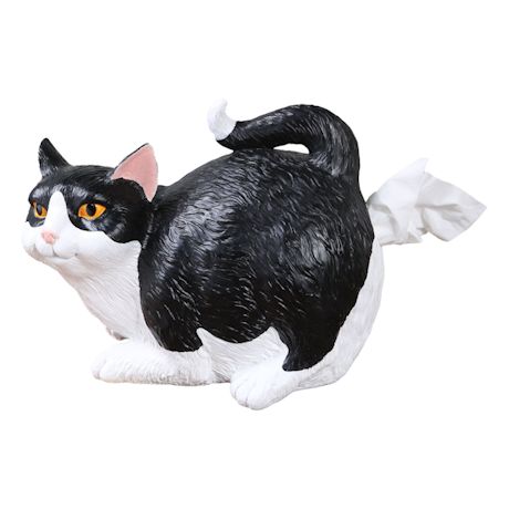 Cat Butt Tissue Holders - Black & White